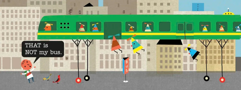 Bus! Stop! US - Board book