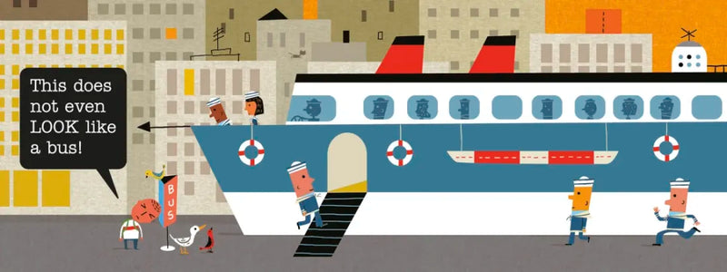 Bus! Stop! US - Board book