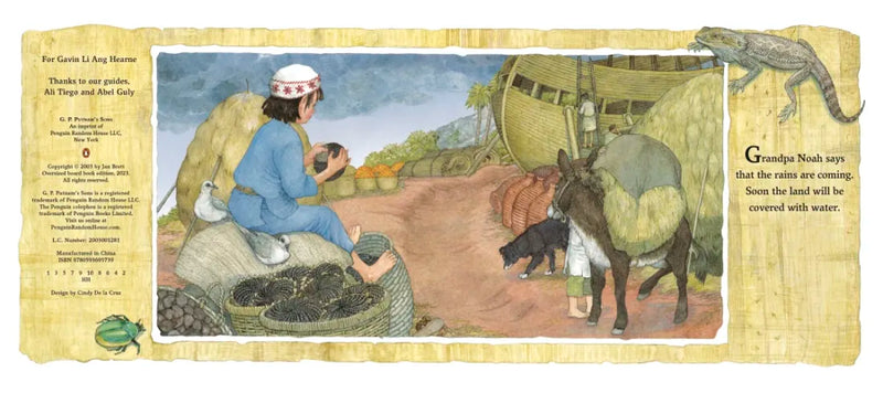 On Noah's Ark (Oversized Lap Board Book) US - Board book