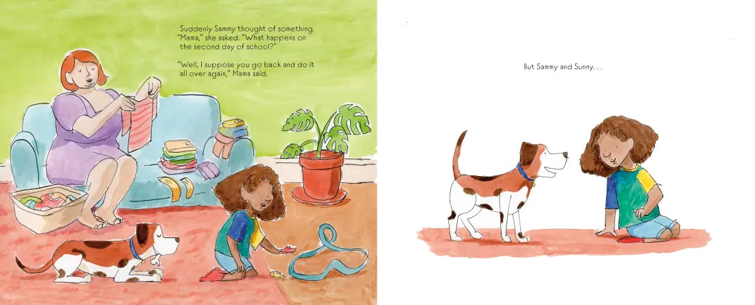 Sammy and Sunny's First Day of School US - Hardback