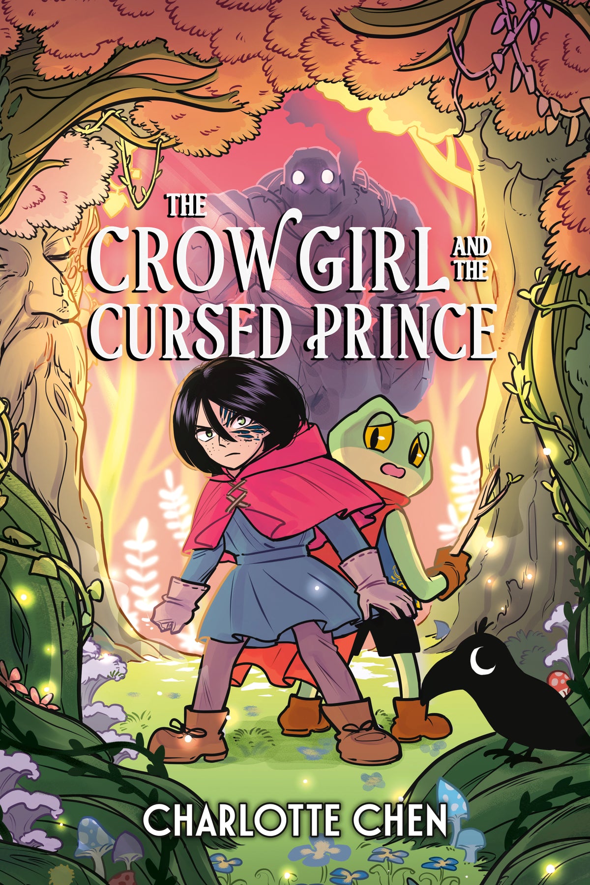 The Crow Girl and the Cursed Prince: A Graphic Novel cover (ISBN 9780593697238)