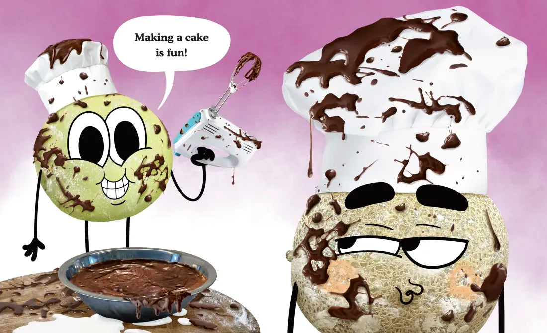 Cantaloupe and HoneyDo Bake a Cake US - Hardback