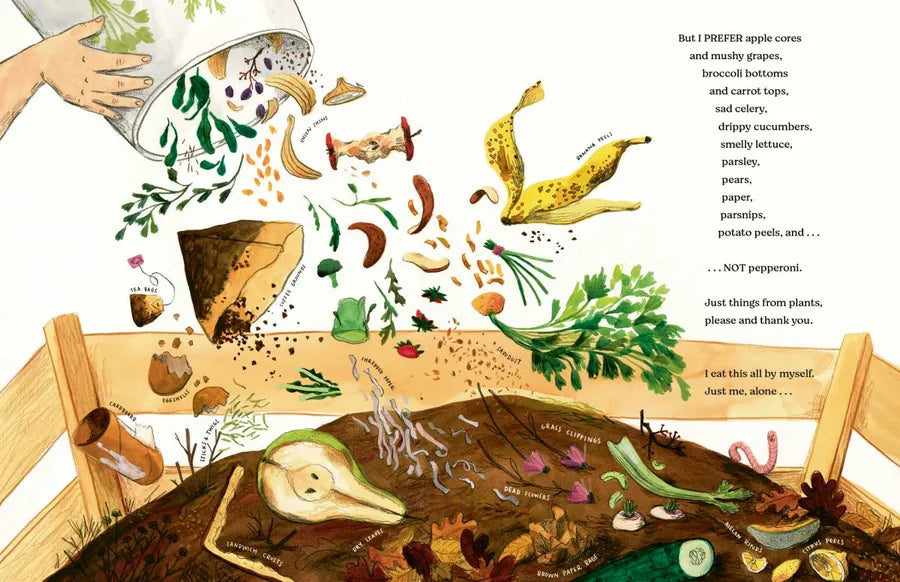 Worm Makes a Sandwich US - Hardback
