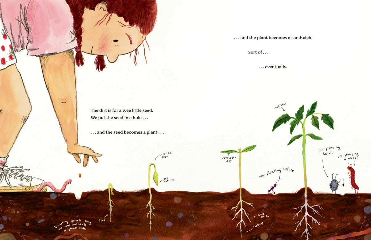 Worm Makes a Sandwich US - Hardback