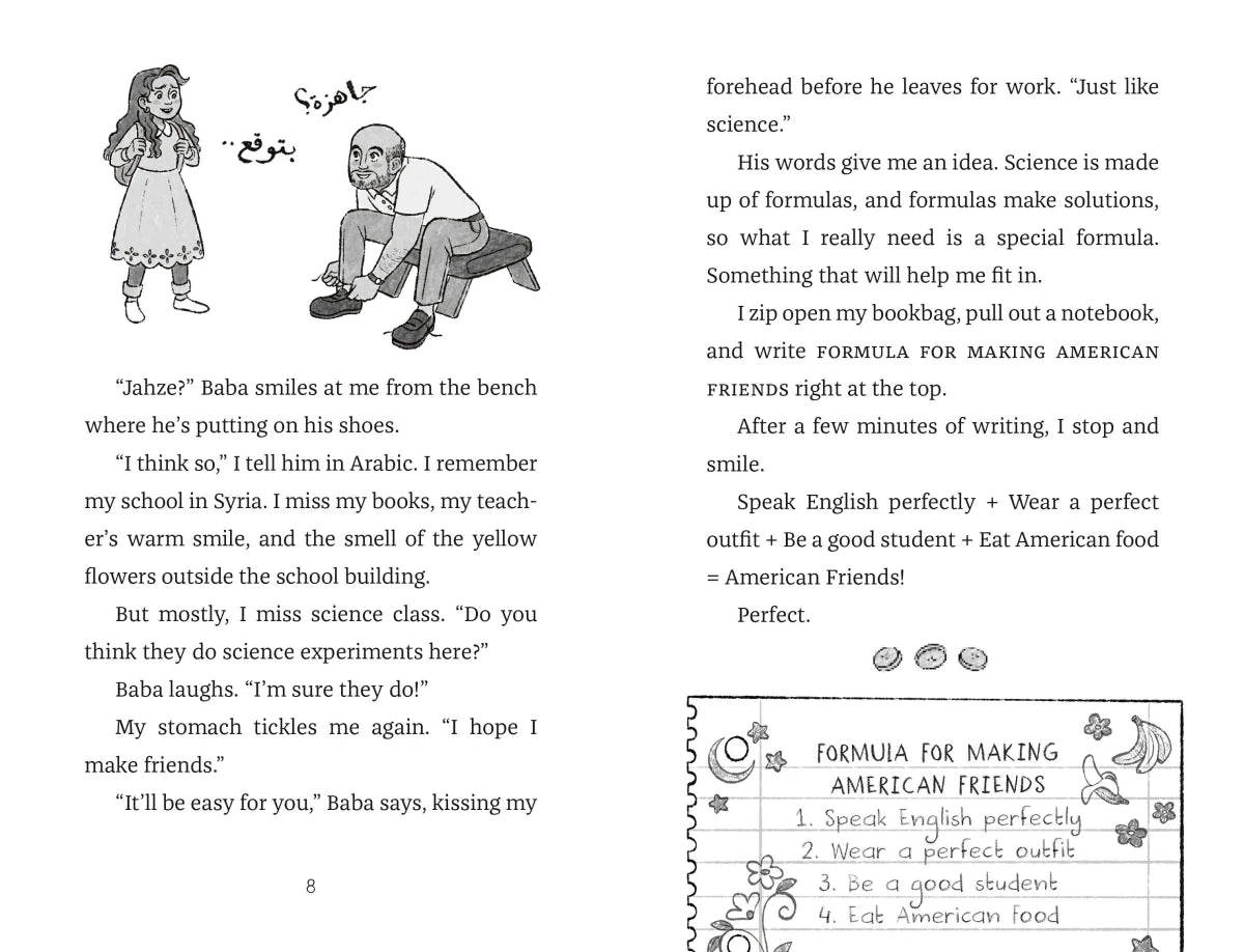 Amina Banana and the Formula for Friendship US - Paperback / softback