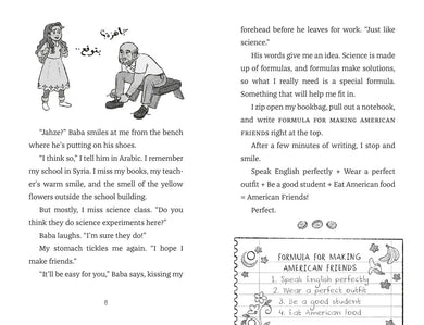 Amina Banana and the Formula for Friendship US - Hardback