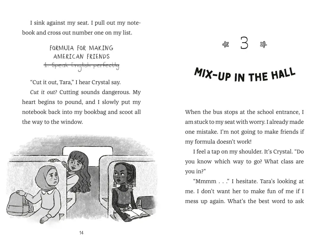 Amina Banana and the Formula for Friendship US - Hardback
