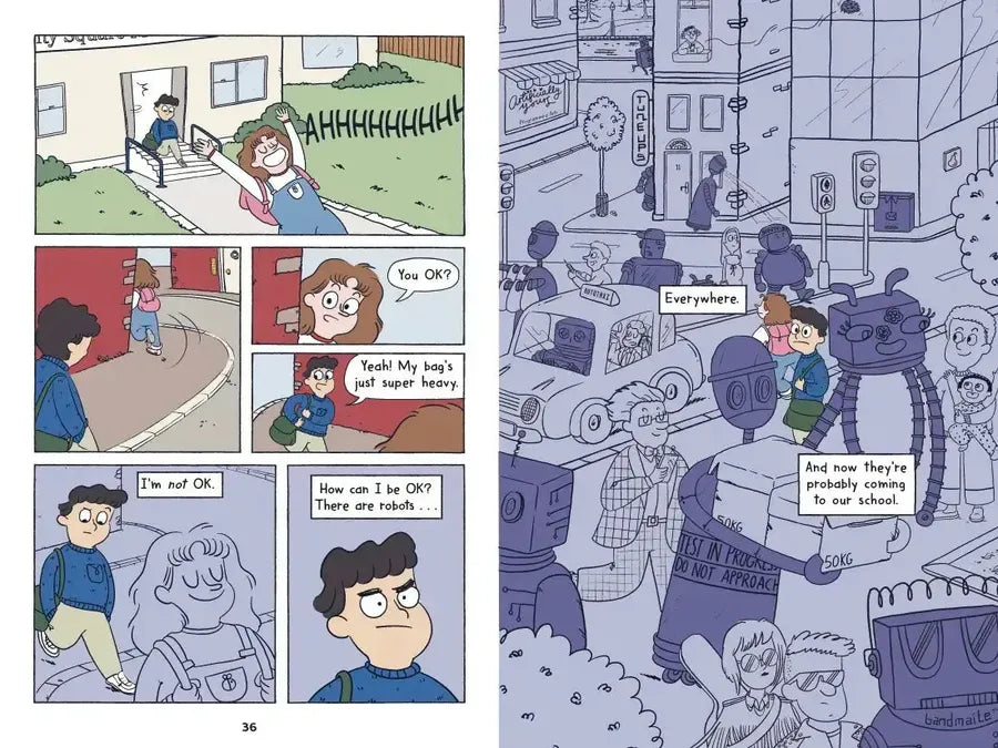 Schoolbot 9000: A Graphic Novel US - Hardback