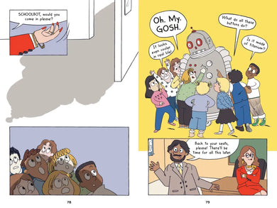Schoolbot 9000: A Graphic Novel US - Hardback