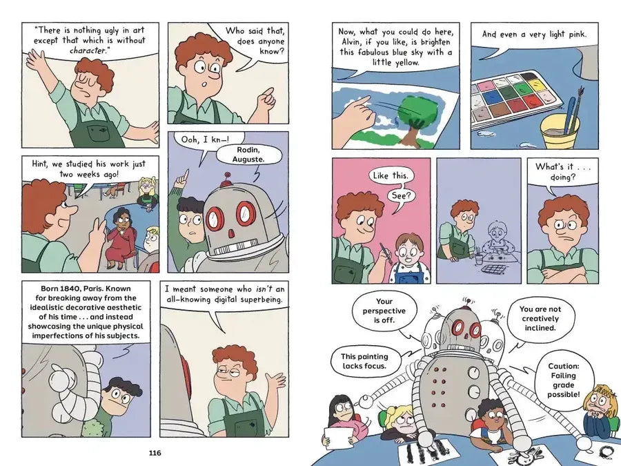 Schoolbot 9000: A Graphic Novel US - Hardback