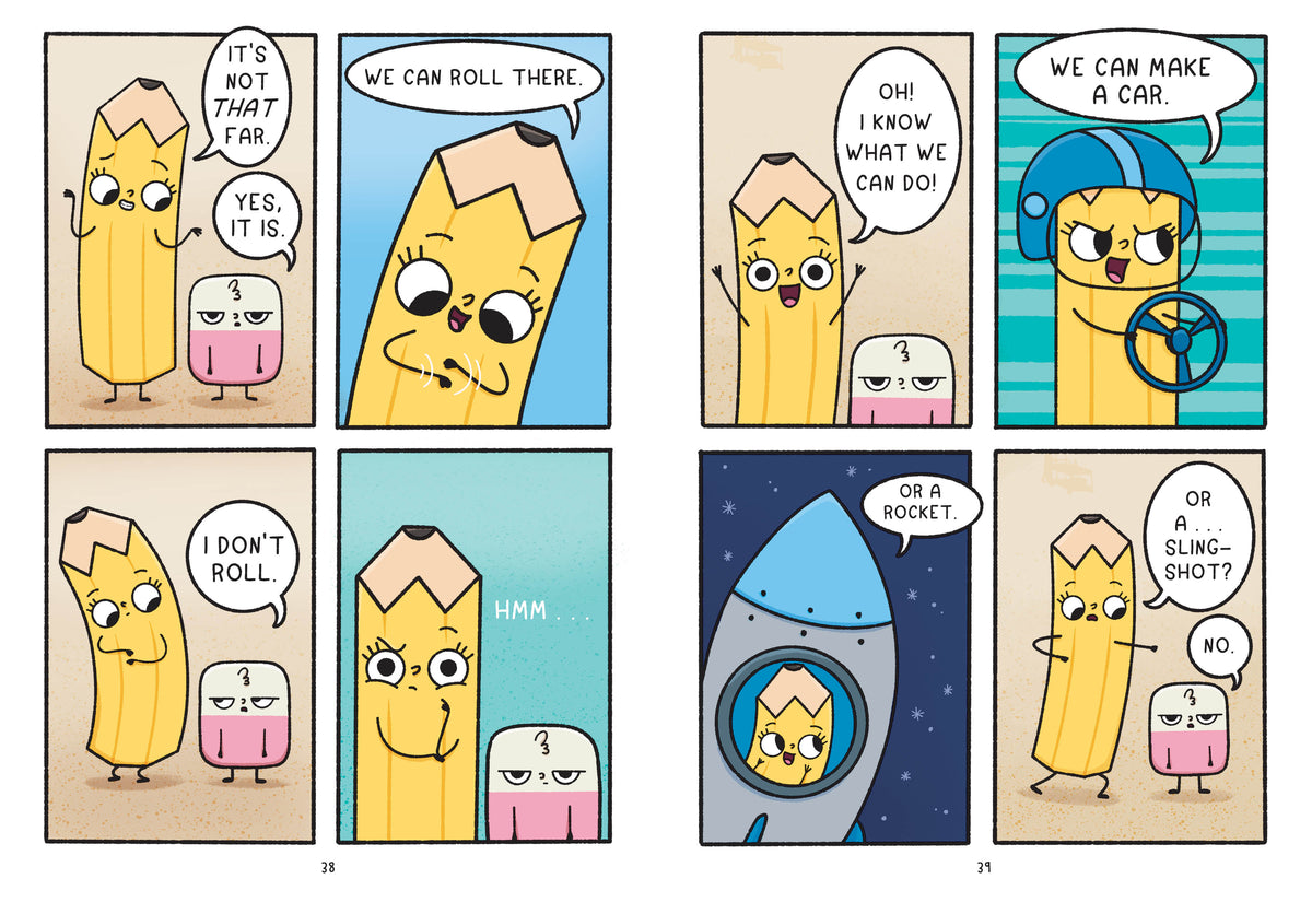 Pencil & Eraser: We Have a Dull-Emma! interior 5 (ISBN 9780593699775)