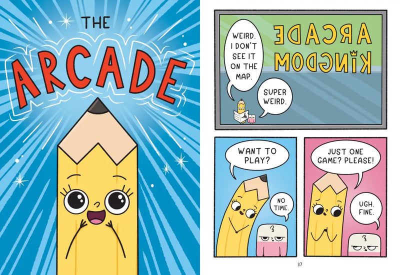 Pencil & Eraser: Lost and Frown! US - Hardback