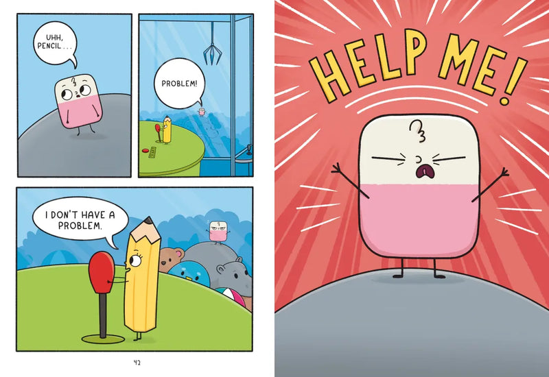 Pencil & Eraser: Lost and Frown! US - Hardback