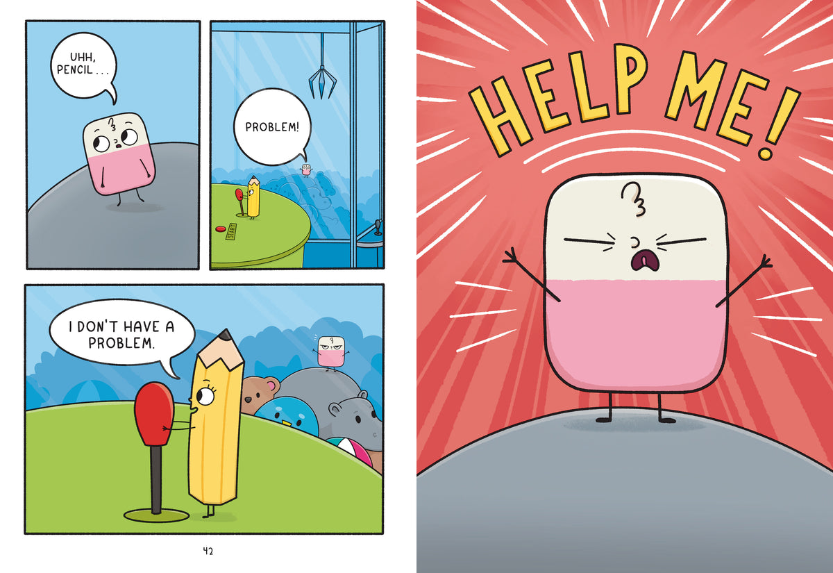 Pencil & Eraser: Lost and Frown! interior 5 (ISBN 9780593699829)