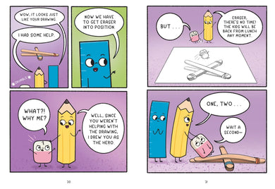 Pencil & Eraser: New Friends Rule! US - Hardback