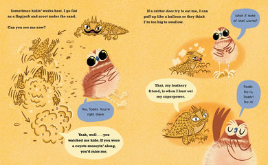 Horned Toad Has a Superpower US - Hardback