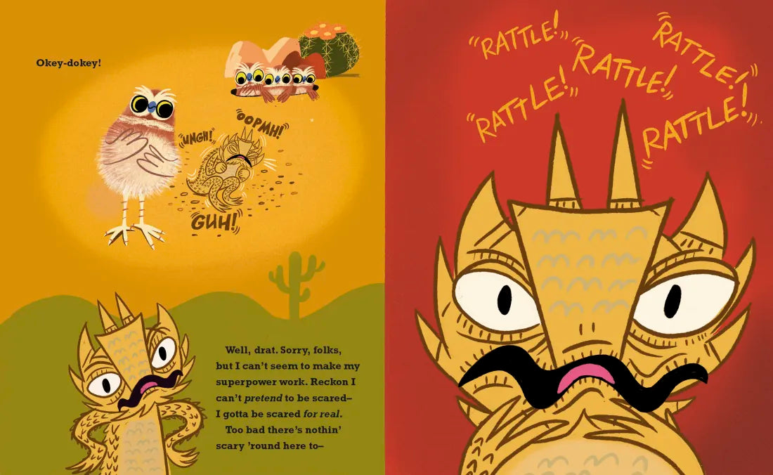 Horned Toad Has a Superpower US - Hardback