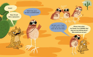 Horned Toad Has a Superpower US - Hardback