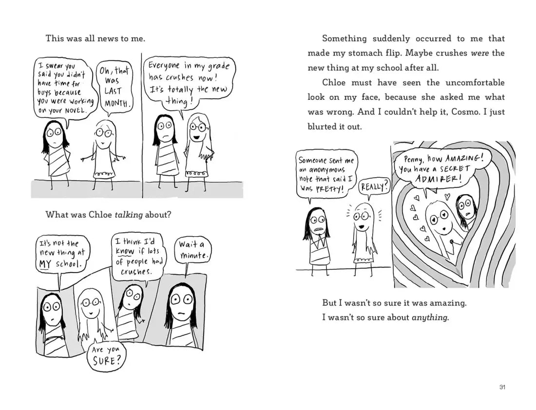 Penny Draws a First Crush US - Hardback