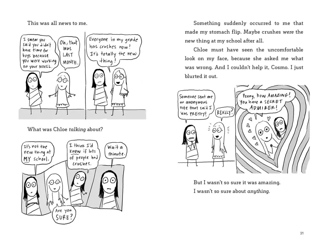 Penny Draws a First Crush US - Hardback