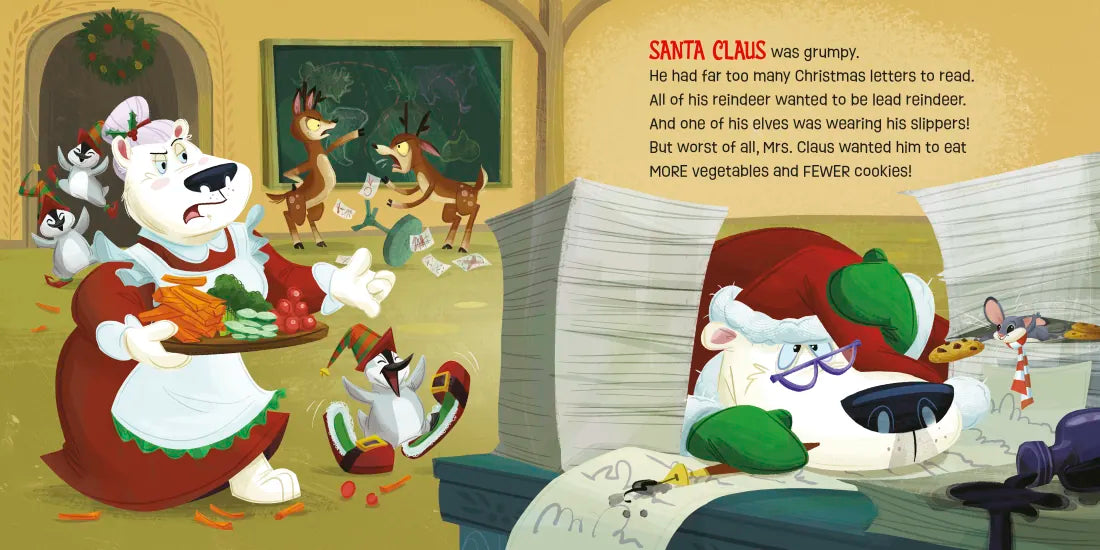 It's Not Easy Being Santa Claus US - Hardback (9780593702871)