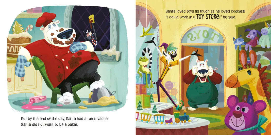 It's Not Easy Being Santa Claus US - Hardback (9780593702871)