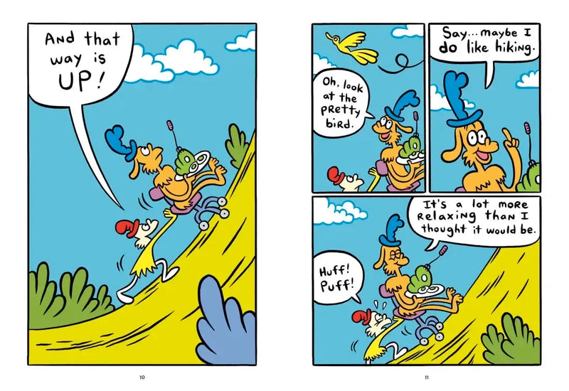 Dr. Seuss Graphic Novel: Green Eggs and Ham Take a Hike US - Hardback (9780593703007)