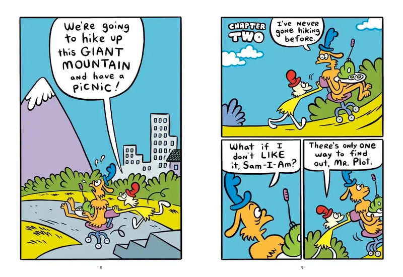 Dr. Seuss Graphic Novel: Green Eggs and Ham Take a Hike US - Hardback (9780593703007)