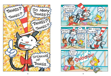 Dr. Seuss Graphic Novel: Thing One and Thing Two Have Homework to Do US - Hardback (9780593703120)