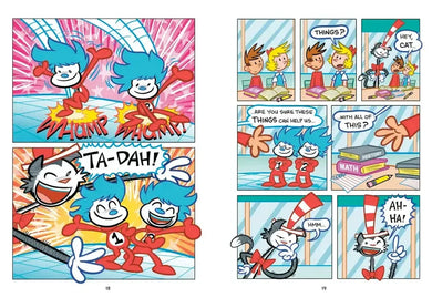 Dr. Seuss Graphic Novel: Thing One and Thing Two Have Homework to Do US - Hardback (9780593703120)