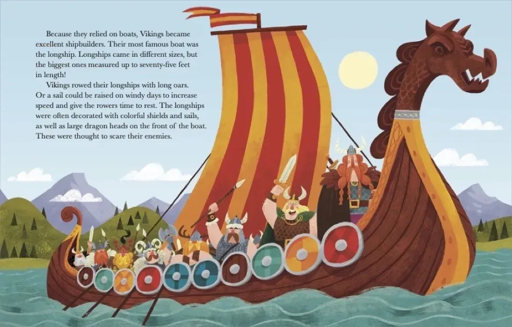 My Little Golden Book About Vikings US - Hardback