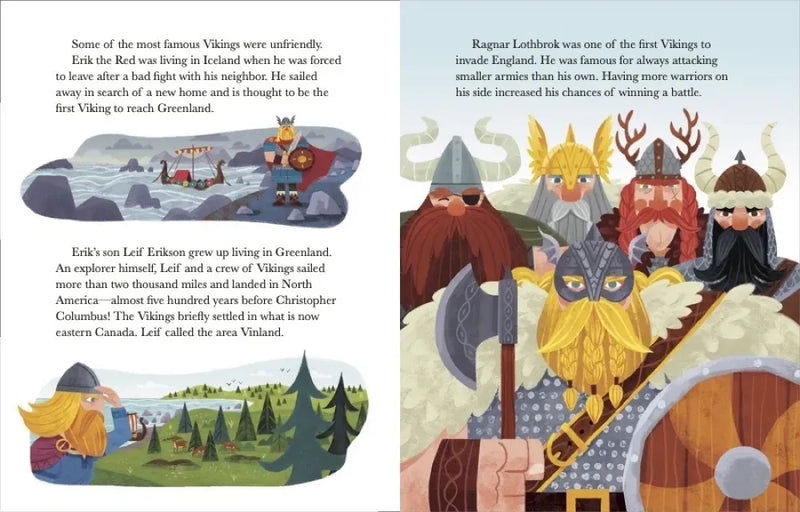My Little Golden Book About Vikings US - Hardback