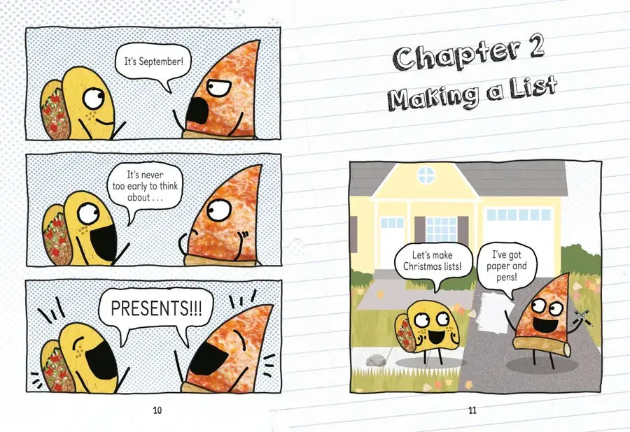 Pizza and Taco: Best Christmas Ever! US - Hardback (9780593703496)