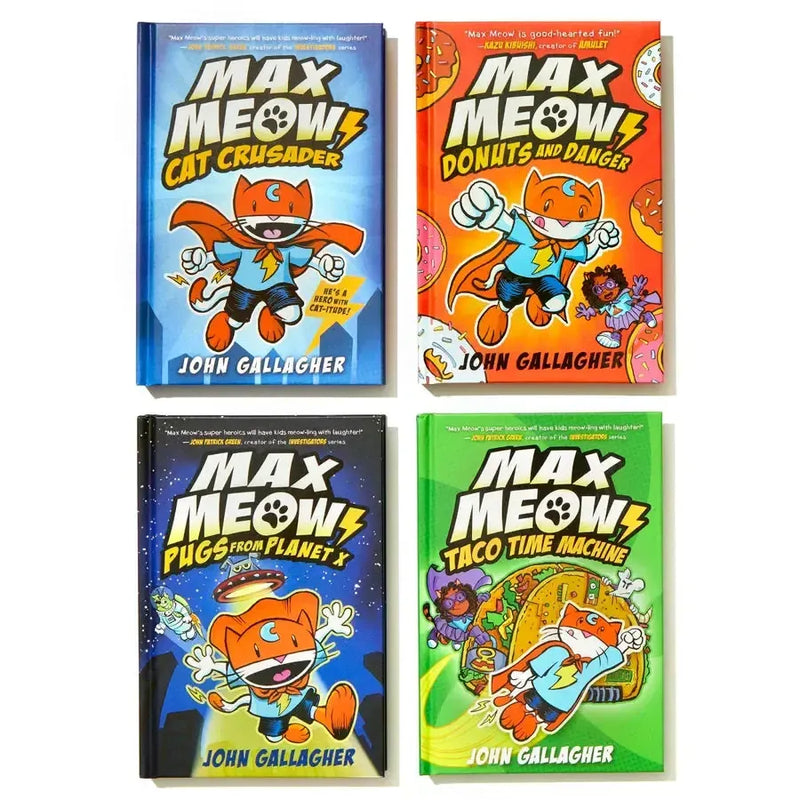 Max Meow Boxed Set: Welcome to Kittyopolis (Books 1-4) US - Multiple-component retail product, boxed