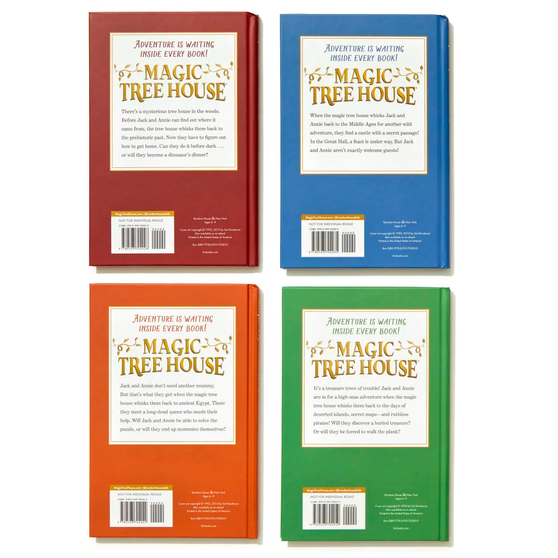 Magic Tree House 1-4 Treasury Boxed Set US - Multiple-component retail product, boxed
