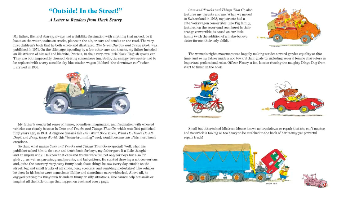 Richard Scarry's Cars and Trucks and Things That Go US - Hardback (9780593706305)