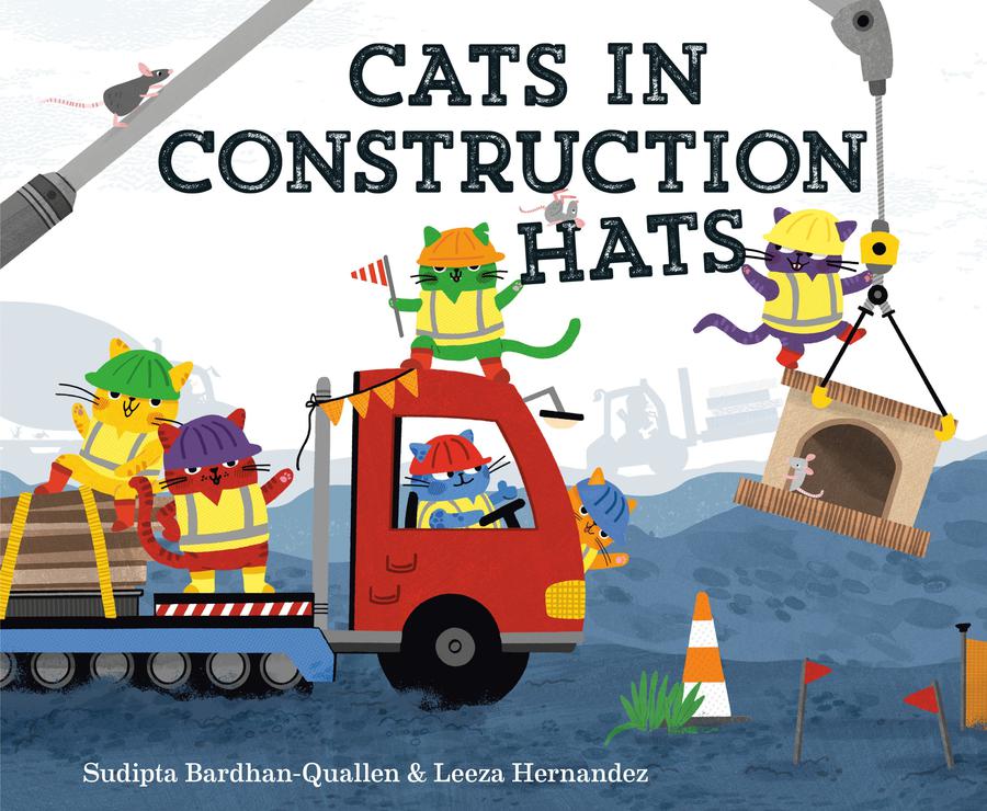 Cats in Construction Hats-Children’s / Teenage fiction: Nature and animal stories-買書書 BuyBookBook