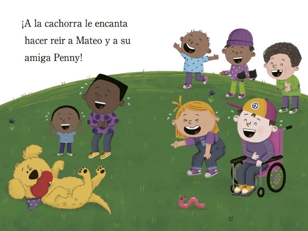 La nueva cachorra (The New Puppy Spanish Edition) interior 3 (ISBN 9780593706947)