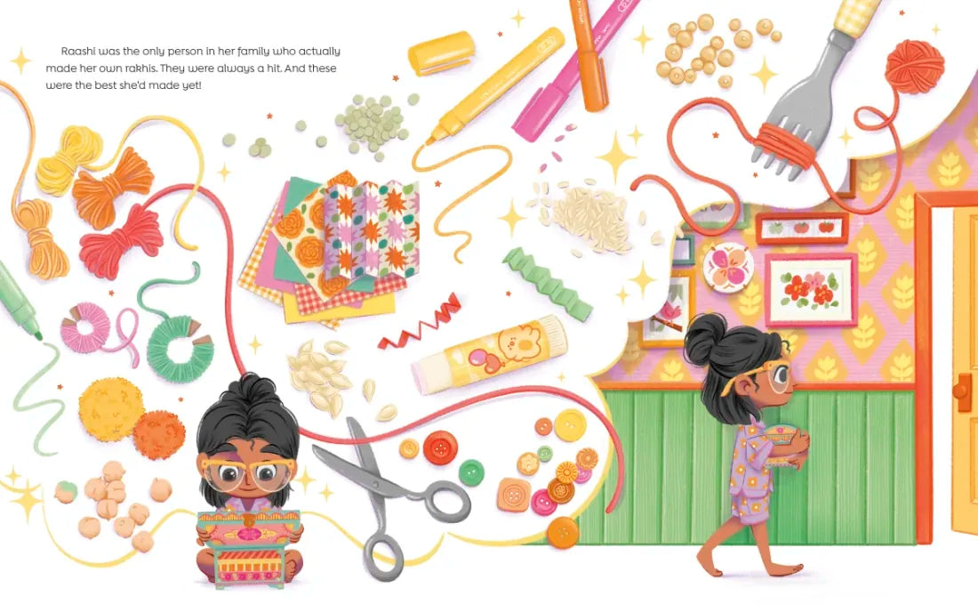 Raashi's Rakhis: A New Celebration of Raksha Bandhan US - Hardback (9780593707265)