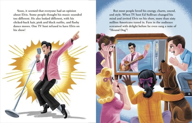 Elvis Presley: A Little Golden Book Biography US - Hardback