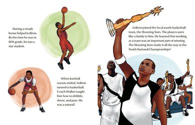 LeBron James: A Little Golden Book Biography US - Hardback