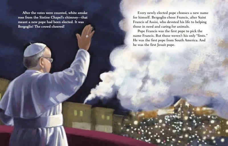 Pope Francis: A Little Golden Book Biography US - Hardback