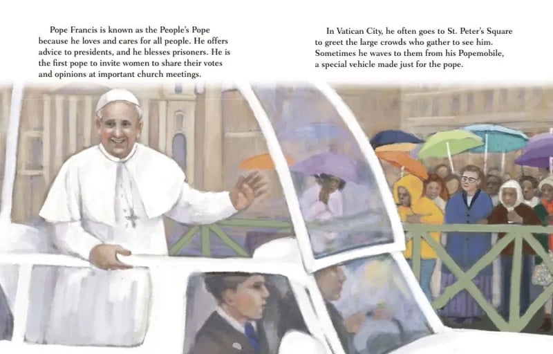 Pope Francis: A Little Golden Book Biography US - Hardback