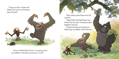 Grumpy Monkey Father's Day Fuss US - Hardback