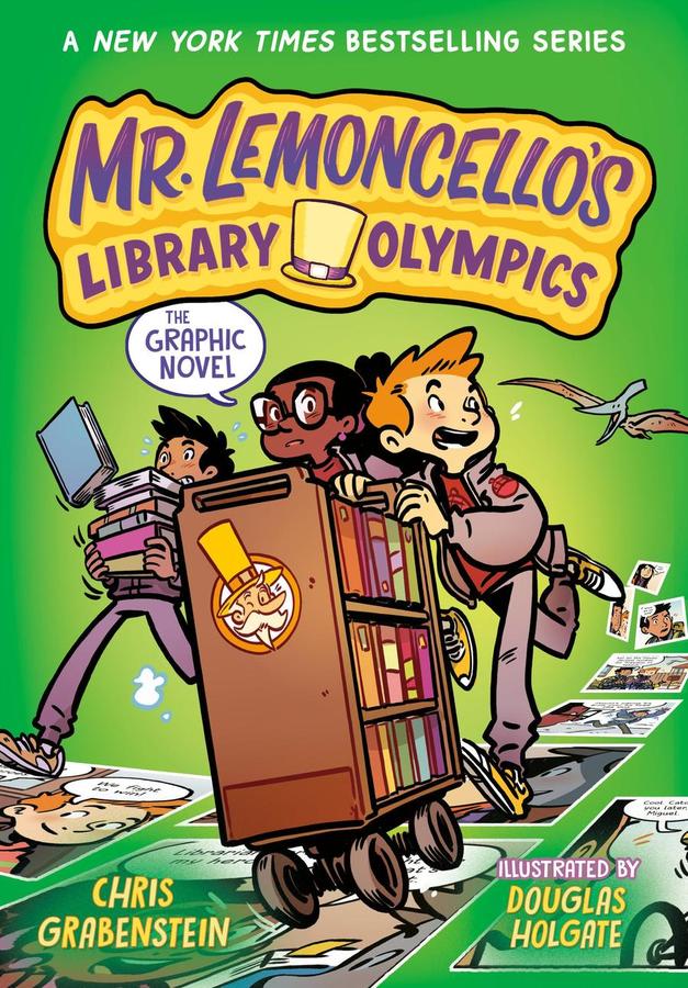 Mr. Lemoncello's Library Olympics: The Graphic Novel-Graphic novel / Comic book / Manga: genres-買書書 BuyBookBook