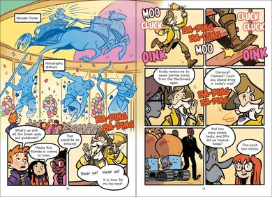 Mr. Lemoncello's Library Olympics: The Graphic Novel US - Hardback (9780593709825)