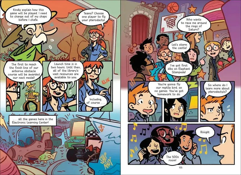 Mr. Lemoncello's Library Olympics: The Graphic Novel US - Hardback (9780593709825)