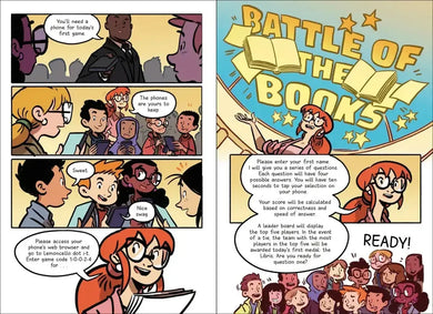 Mr. Lemoncello's Library Olympics: The Graphic Novel US - Hardback (9780593709825)