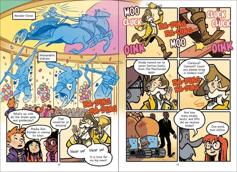 Mr. Lemoncello's Library Olympics: The Graphic Novel US - Hardback (9780593709825)