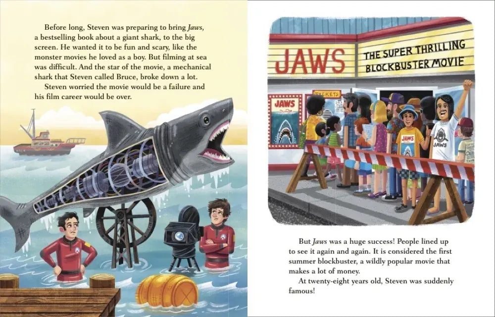 Steven Spielberg: A Little Golden Book Biography US - Hardback